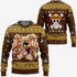 Divesart - Luffy Gomu Gomu Ugly Sweater Xmas One Piece Anime Chrismast
