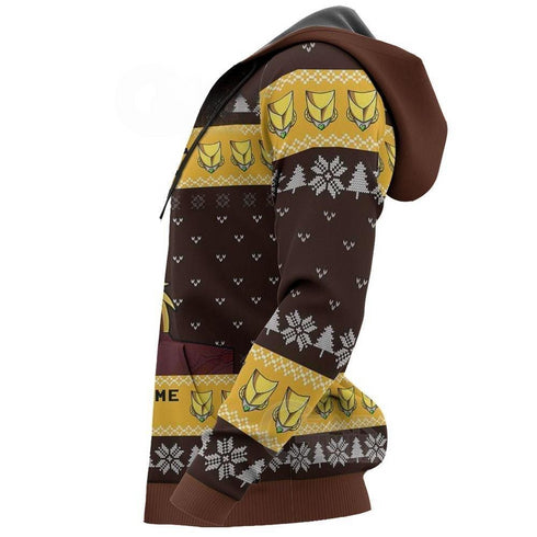 Divesart - Dio Brando Ugly Christmas Sweater and Hoodie JoJo's Bizarre Adventure Xmas