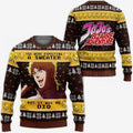Divesart - Dio Brando Ugly Christmas Sweater and Hoodie JoJo's Bizarre Adventure Xmas