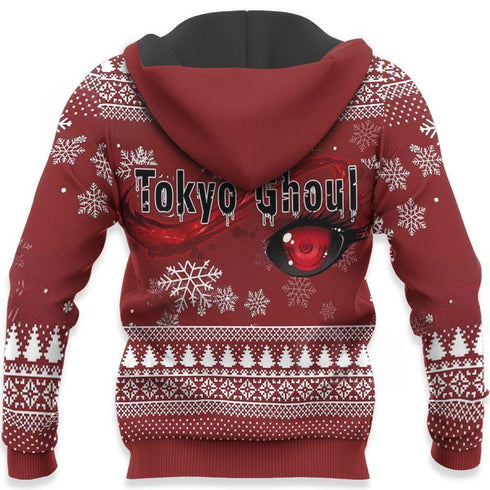 Tokyo Ghoul Ugly Christmas Sweater Anime Xmas Gift Idea