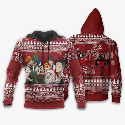 Tokyo Ghoul Ugly Christmas Sweater Anime Xmas Gift Idea