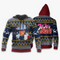 Divesart - Jotaro Kujo Ugly Christmas Sweater and Hoodie JoJo's Anime Xmas Hoodie