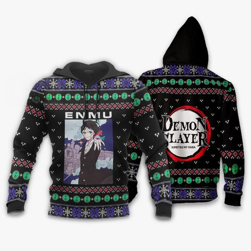 Divesart - Tamio Enmu Ugly Sweater Christmas Demon Slayer Anime Gift