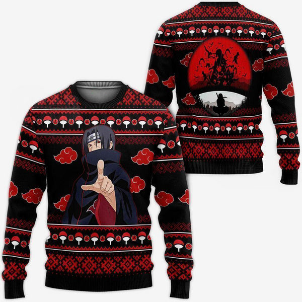 Divesart - Ugly Chrismast Sweater Akatsuki Anime Xmas Gift