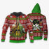 Divesart - Zoro Ugly Christmas Sweater and Hoodie Custom Wano One Piece Anime Xmas Gifts