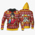Divesart - Luffy Ugly Christmas Sweater and Hoodie Custom Wano One Piece Anime Xmas Gifts