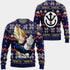 Divesart - Vegeta Super Saiyan Christmas Sweater Custom Anime DB Xmas Gifts