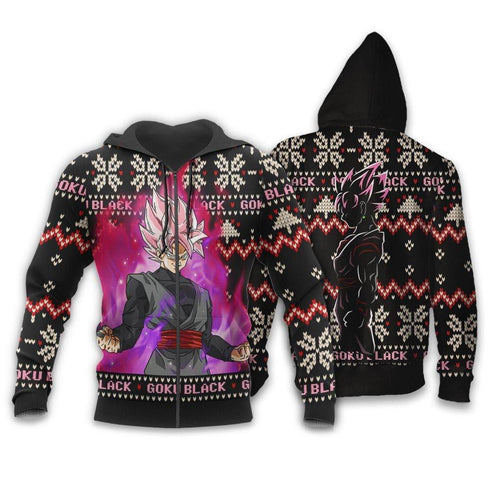 Divesart - Goku Black Rose Christmas Sweater Custom Anime DB Xmas Gifts