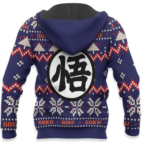 Goku Ultra Instinct Christmas Sweater Custom Anime Dragon Ball Xmas Gifts