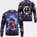 Divesart - Goku Ultra Instinct Christmas Sweater Custom Anime DB Xmas Gifts