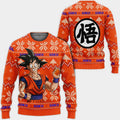 Divesart - Goku Ugly Christmas Sweater and Hoodie Custom Anime DB Xmas Gifts