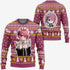 Divesart - Re Zero Ram Ugly Christmas Sweater and Hoodie Custom Anime Xmas Gifts