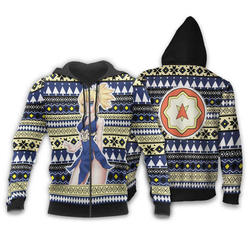 Divesart - Kohaku Ugly Christmas Sweater and Hoodie Custom Anime Dr Stone Xmas Gifts