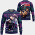 Divesart - Jonathan Joestar Ugly Christmas Sweater and Hoodie Custom Anime Jojo's Bizzare Adventure Xmas Gifts