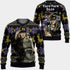 Divesart - Jotaro Kujo Ugly Christmas Sweater and Hoodie Yare Yare Daze Custom JoJo's Anime Xmas Gifts