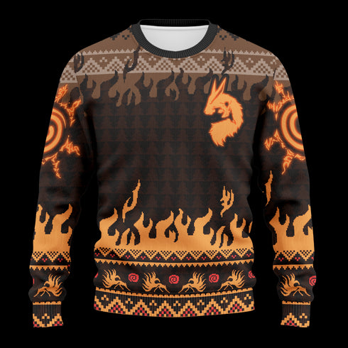 Kurama Mark Unisex Wool Sweater