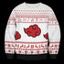 Akatsuki White Christmas Unisex Wool Sweater