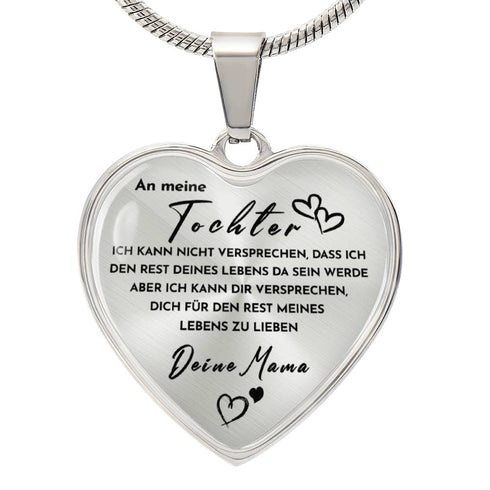 Divesart - Herz Halskette - Für meine Tochter von Mama 2