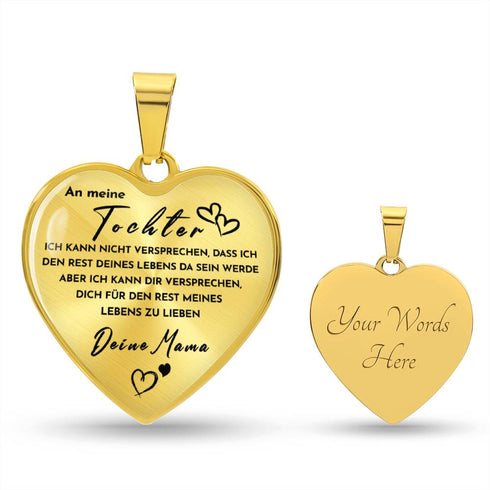 Divesart - Herz Halskette - Für meine Tochter von Mama 2