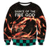 Divesart - Dance Of The Fire God Unisex Wool Sweater - Ugly Christmas Sweater