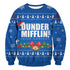 Divesart - Dunder Mifflin Holiday Unisex Wool Sweater - Ugly Christmas Sweater