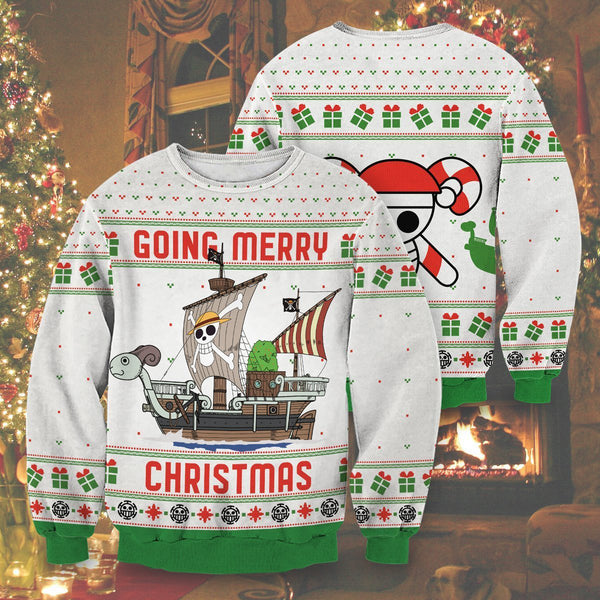Divesart - Going Merry Christmas Unisex Wool Sweater - Ugly Christmas Sweater