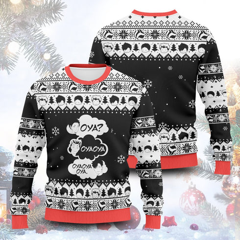 Oya Oya Oya Unisex Wool Sweater