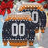Divesart - Personalized Karasuno Christmas Unisex Wool Sweater - Ugly Christmas Sweater