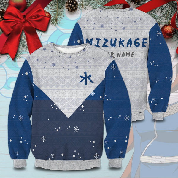 Divesart - Personalized Mizukage Unisex Wool Sweater - Ugly Christmas Sweater