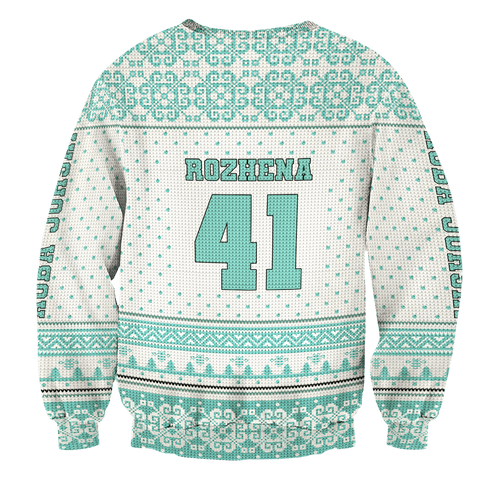 Personalized Team Aoba Johsai Christmas Unisex Wool Sweater