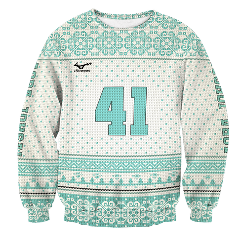 Personalized Team Aoba Johsai Christmas Unisex Wool Sweater