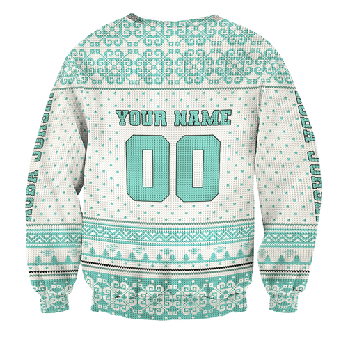 Personalized Team Aoba Johsai Christmas Unisex Wool Sweater