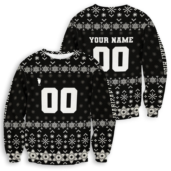 Divesart - Personalized Team Inarizaki Christmas Unisex Wool Sweater - Ugly Christmas Sweater