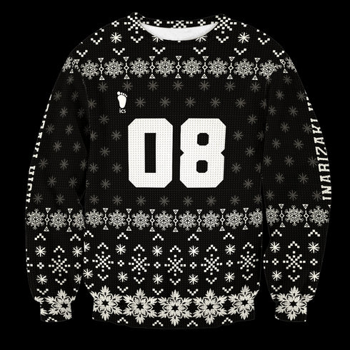 Personalized Team Inarizaki Christmas Unisex Wool Sweater
