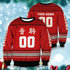 Divesart - Personalized Team Nekoma Christmas Unisex Wool Sweater - Ugly Christmas Sweater