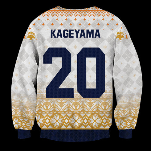 Personalized Team Schweiden Adlers Christmas Unisex Wool Sweater