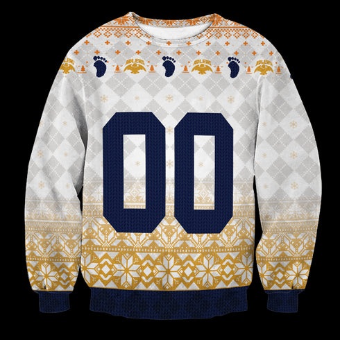 Divesart - Personalized Team Schweiden Adlers Christmas Unisex Wool Sweater - Ugly Christmas Sweater