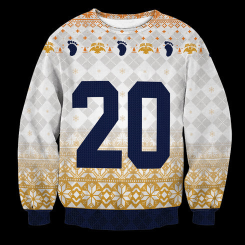 Divesart - Personalized Team Schweiden Adlers Christmas Unisex Wool Sweater - Ugly Christmas Sweater