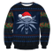 Divesart - Witcher Geralt Christmas Unisex Wool Sweater - Ugly Christmas Sweater