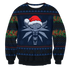 Divesart - Witcher Geralt Christmas Unisex Wool Sweater - Ugly Christmas Sweater