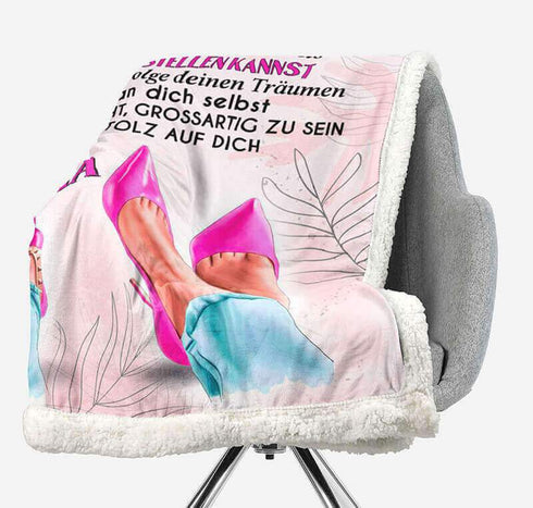 Divesart - Decke von Mutter zu Tochter - "Du bist mein bester Freund"