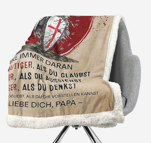 Divesart - Decke vom Vater an den Sohn - "Du bist mein Stolz"