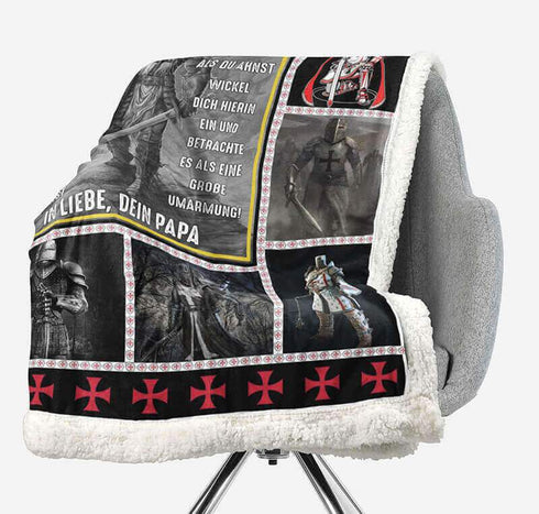 Divesart - Decke vom Vater an den Sohn - "Du bist mein Ritter"