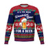 Weihnachtspullover - "Wonderful time for a beer"