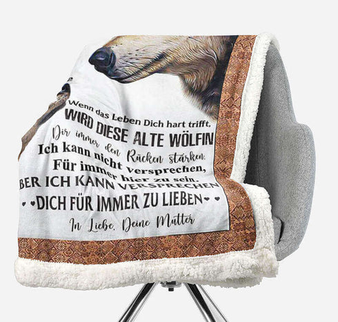 Divesart - Decke von Mutter zu Sohn - "Wolfsliebe"
