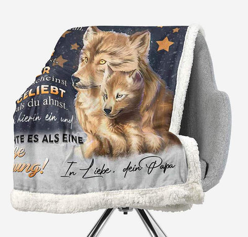 Divesart - Decke vom Vater an die Tochter - "Alle Sterne für dich"