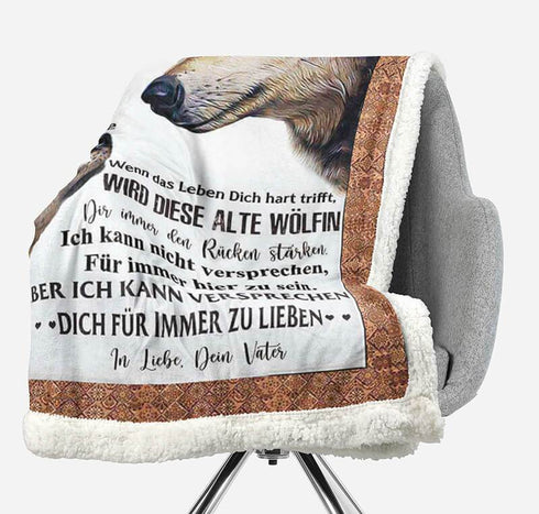 Divesart - Decke vom Vater an den Sohn - "Wolfsliebe"