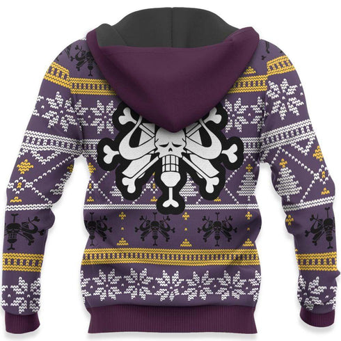 Yonko Kaido Ugly Christmas Sweater Custom One Piece Anime Xmas Gifts
