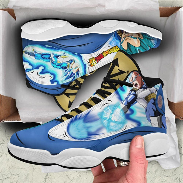 Vegeta Blue Sneakers Custom Anime Dragon Ball Shoes