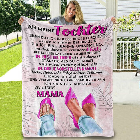 Divesart - Decke von Mutter zu Tochter - "Du bist mein bester Freund"